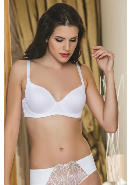 Günlük Kullnıma Uygun Sütyen Beyaz (BRF1450)