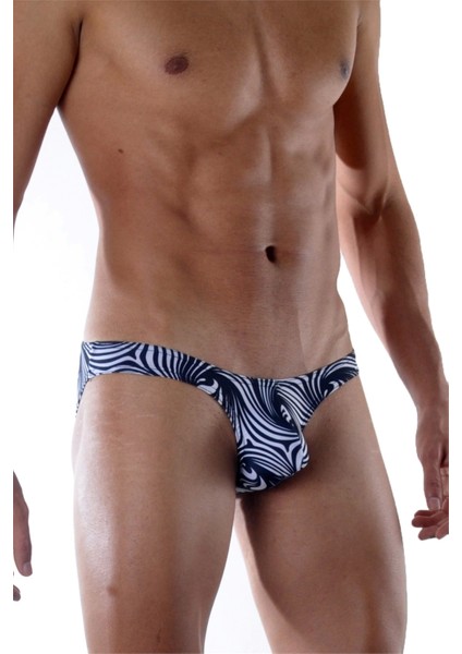 Desenli Erkek Slip