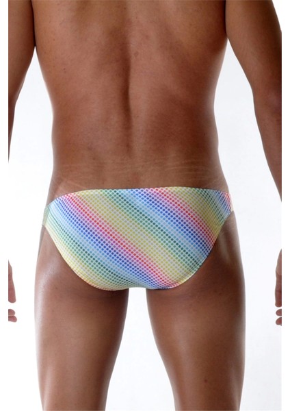 Desenli Erkek Slip