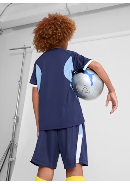 Normal Bel Standart Lacivert Erkek Çocuk Şort 65952101-INDLLIGA Training Shorts indirimleri