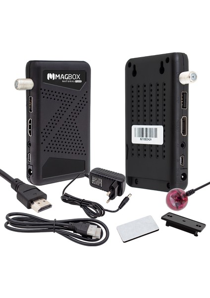 Magbox Natural Plus Full Hd + USB Mini Hd Uydu Alıcısı Tkgsli + Youtubelu (4767) - MCT4212-6846