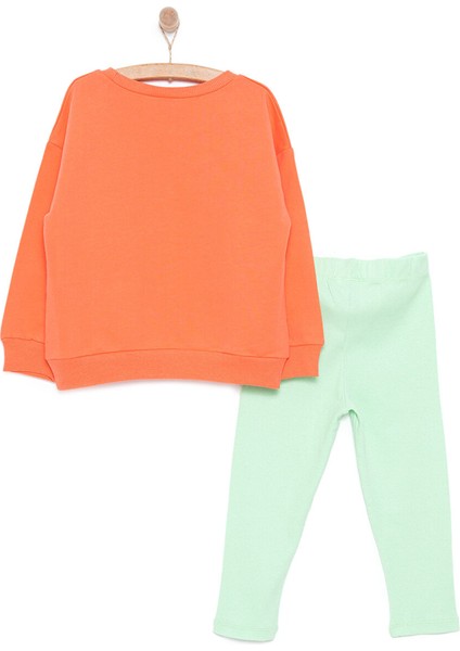 Prenscess Kız Sweatshirt - Tayt Kız Bebek