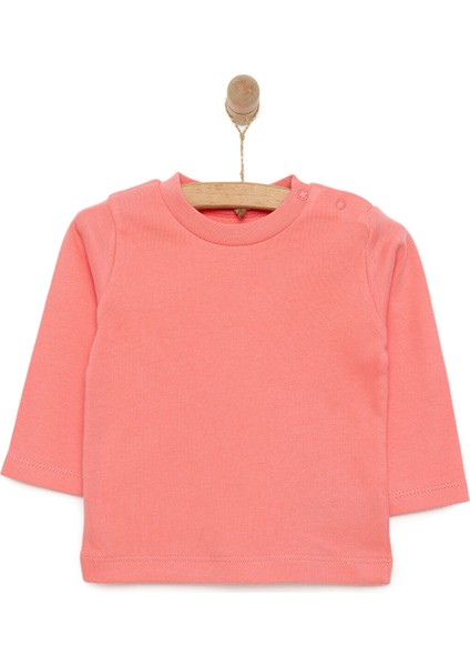 Basic İnterlok Uzun Kol Tshirt Kız Bebek