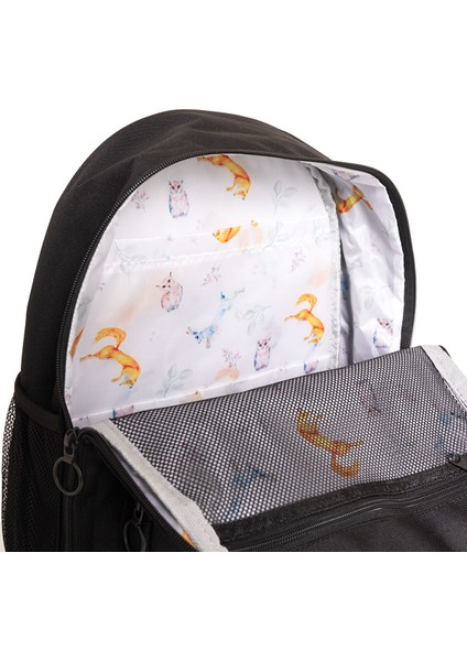 Küpeli Bebek Bakım ve Seyahat Sırt Çantası Unisex