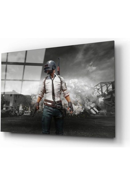 Pubg Erkek Cam Tablo