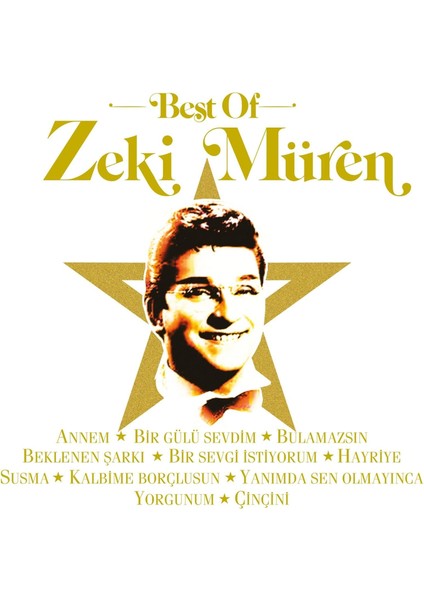 Zeki Müren - Best of Zeki Müren Plak LP