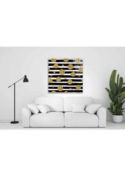 - Sarı Halkalar Cam Tablo 50 x 50 cm fiyatları