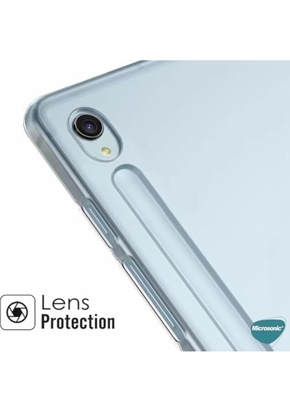 Samsung Galaxy Tab S9 Fe İçin Kılıf Transparent Soft Şeffaf