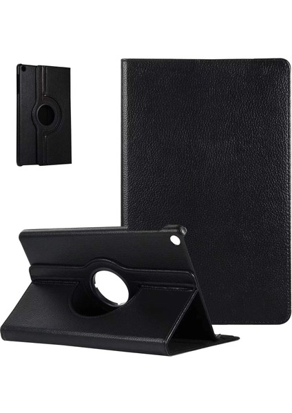 Conners Samsung S6 Lite P610 10.4 Inc STAND-360 Rotating Kılıf Siyah