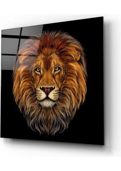 Aslan Cam Tablo