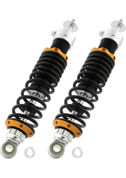 Vespa GTS-GTV Spor Arka Amortisör Seti *Gri-Siyah-Gold* (2023- ) / ZELIONI