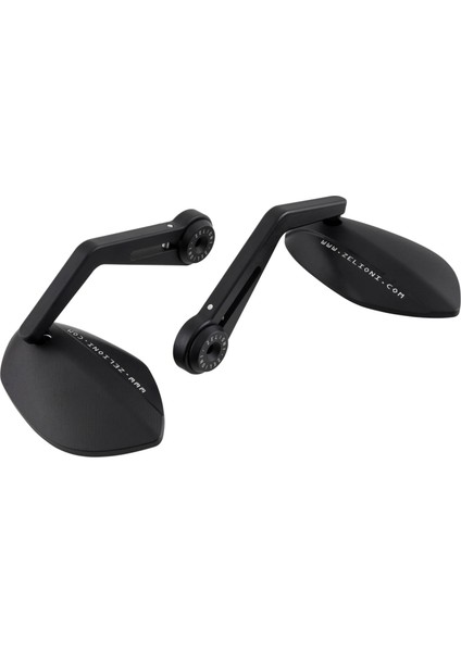 Vespa GTS-GTV-LX Gidon Aynası Oval *Siyah* TAKIM / ZELIONI indirimleri