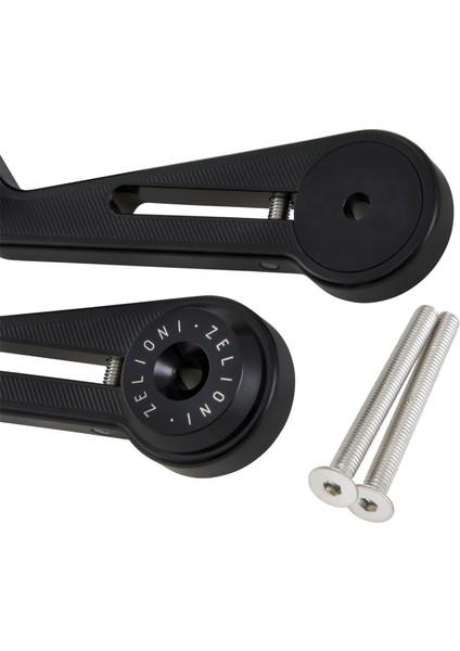 Vespa GTS-GTV-LX Gidon Aynası Oval *Siyah* TAKIM / ZELIONI