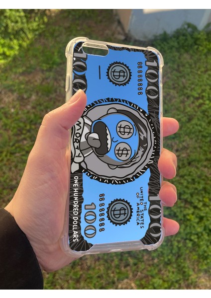 Apple iPhone 6 Plus Uyumlu Aynalı Dolar Desenli Darbe Kamera Korumalı Silikon Telefon Kılıfı modelleri