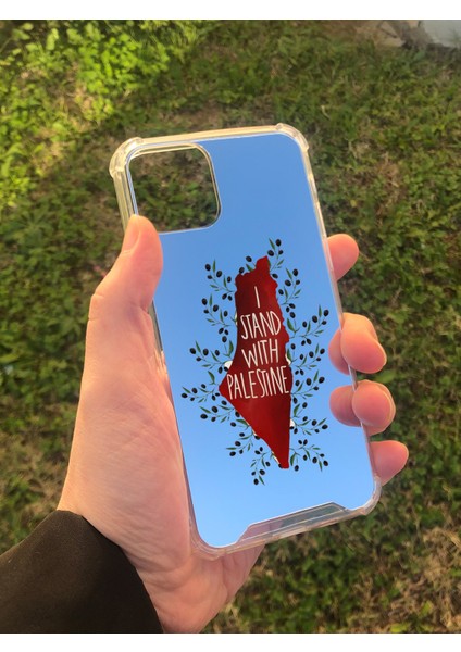 Apple iPhone 11 Pro Uyumlu Aynalı Palestine Desenli Darbe Kamera Korumalı Silikon Telefon Kılıfı modelleri