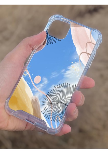 Apple iPhone 11 Uyumlu Aynalı Karışık Desenli Darbe Kamera Korumalı Silikon Telefon Kılıfı modelleri