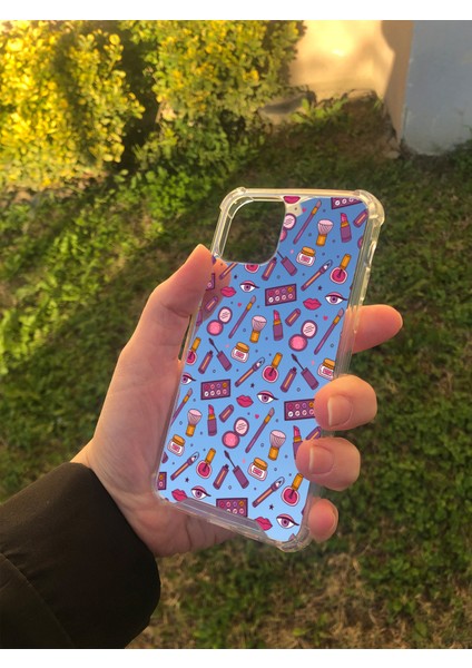 Apple iPhone 11 Pro Uyumlu Aynalı Makyaj Desenli Darbe Kamera Korumalı Silikon Telefon Kılıfı fiyatları