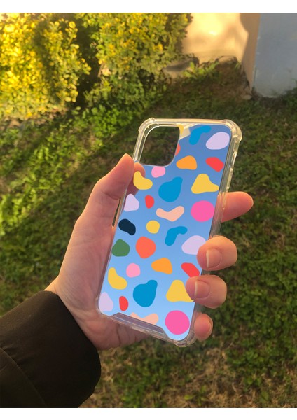 Apple iPhone 11 Pro Uyumlu Aynalı Benek Desenli Darbe Kamera Korumalı Silikon Telefon Kılıfı fiyatları