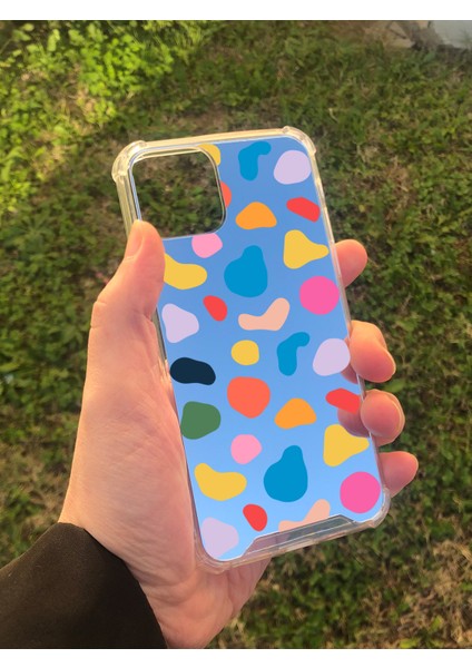 Apple iPhone 11 Pro Uyumlu Aynalı Benek Desenli Darbe Kamera Korumalı Silikon Telefon Kılıfı modelleri