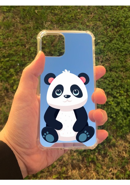 Apple iPhone 11 Pro Uyumlu Aynalı Ponçik Desenli Darbe Kamera Korumalı Silikon Telefon Kılıfı