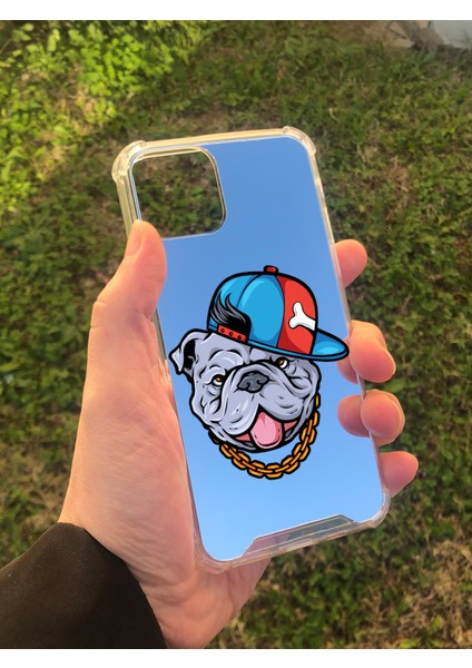 Apple iPhone 11 Pro Uyumlu Aynalı Köpek Desenli Darbe Kamera Korumalı Silikon Telefon Kılıfı modelleri