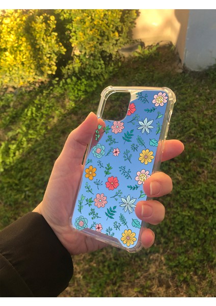 Apple iPhone 11 Pro Uyumlu Aynalı Desenli Darbe Kamera Korumalı Silikon Telefon Kılıfı modelleri