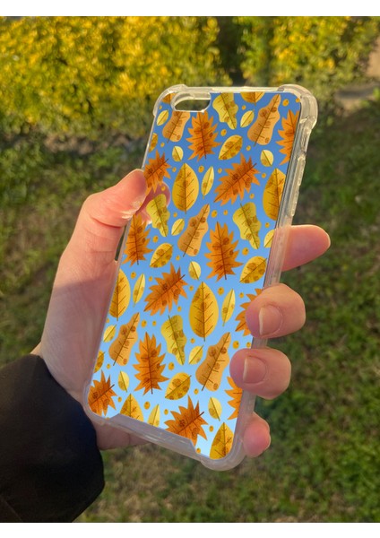 Apple iPhone 6s Plus Uyumlu Aynalı Kahverengi Desenli Darbe Kamera Korumalı Silikon Telefon Kılıfı fiyatları