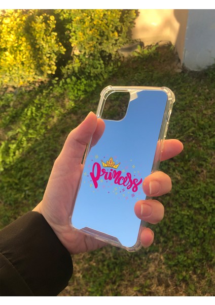 Apple iPhone 11 Pro Uyumlu Aynalı Prenses Desenli Darbe Kamera Korumalı Silikon Telefon Kılıfı fiyatları