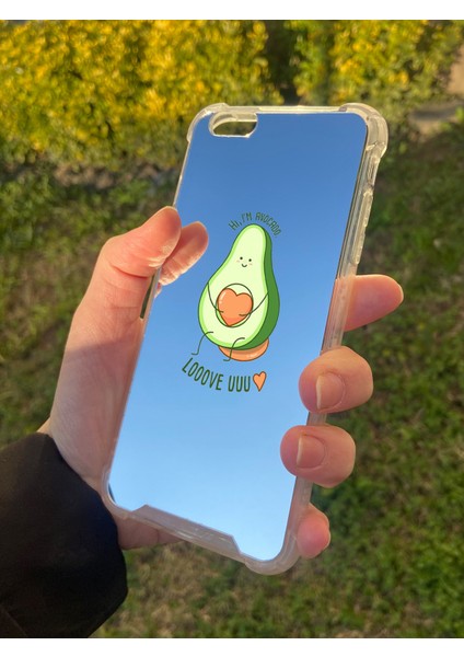 Apple iPhone 6s Plus Uyumlu Aynalı Love You Desenli Darbe Kamera Korumalı Silikon Telefon Kılıfı fiyatları
