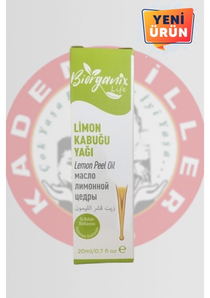Kademgiller Biornagix Limon Kabuğu Yağı 20ML