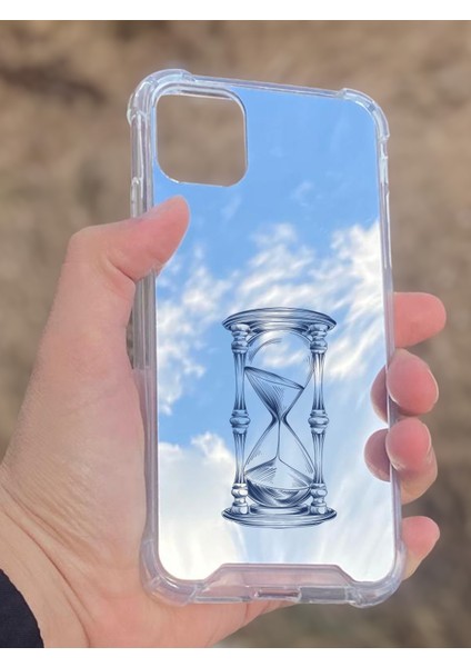 Apple iPhone 11 Uyumlu Aynalı Kum Saati Desenli Darbe Kamera Korumalı Silikon Telefon Kılıfı fiyatları