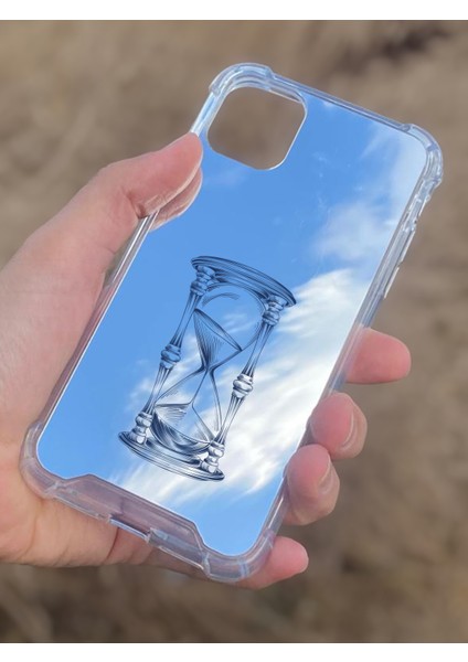 Apple iPhone 11 Uyumlu Aynalı Kum Saati Desenli Darbe Kamera Korumalı Silikon Telefon Kılıfı modelleri