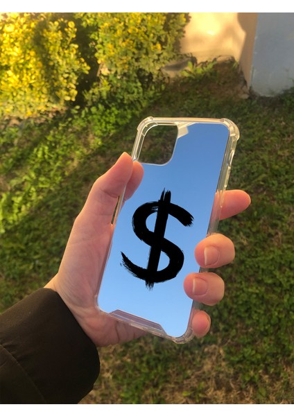 Apple iPhone 11 Pro Uyumlu Aynalı Dollars Desenli Darbe Kamera Korumalı Silikon Telefon Kılıfı fiyatları