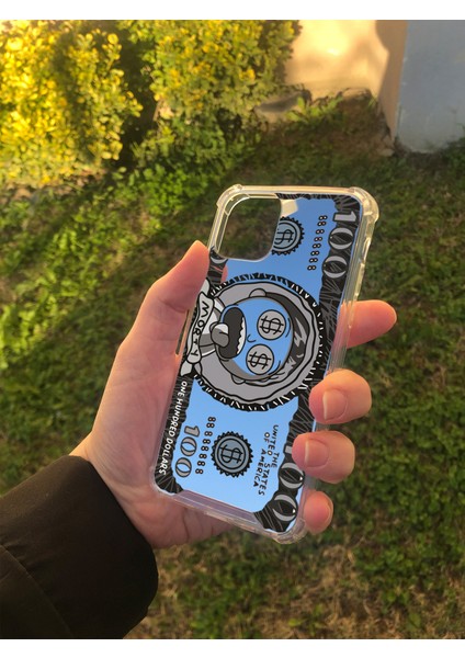 Apple iPhone 11 Pro Uyumlu Aynalı Dolar Desenli Darbe Kamera Korumalı Silikon Telefon Kılıfı fiyatları