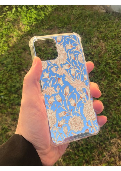 Apple iPhone 11 Pro Uyumlu Aynalı Lale Desenli Darbe Kamera Korumalı Silikon Telefon Kılıfı modelleri