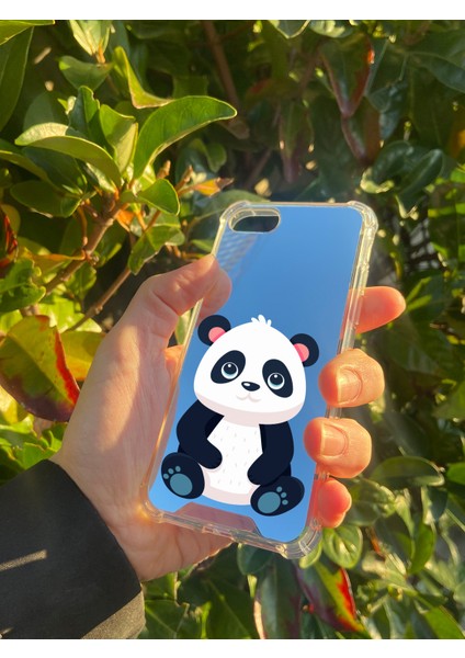 Apple iPhone Se Uyumlu Aynalı Poncik Desenli Darbe Kamera Korumalı Silikon Telefon Kılıfı fiyatları