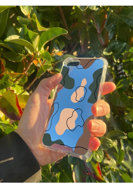 Apple iPhone Se 2022 Uyumlu Aynalı Dalga Desenli Darbe Kamera Korumalı Silikon Telefon Kılıfı fiyatları