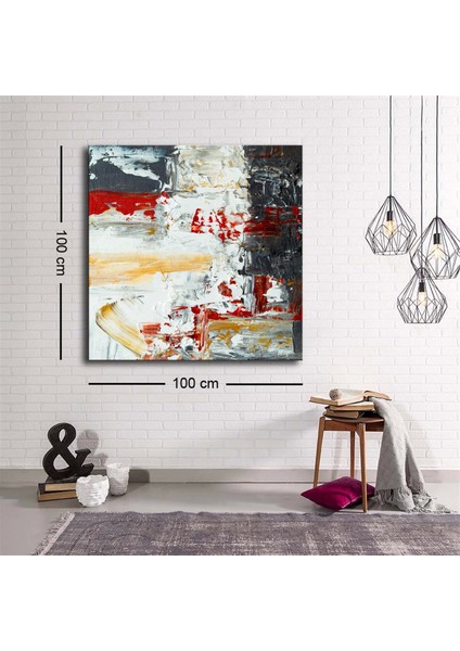 Dekoratif Baskı Illüstrasyon Soyut Kanvas Tablo