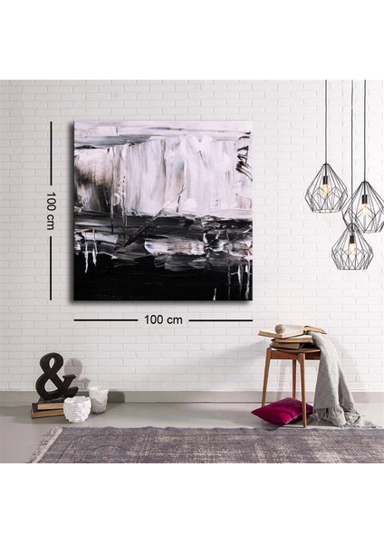 Dekoratif Baskı Illüstrasyon Soyut Kanvas Tablo