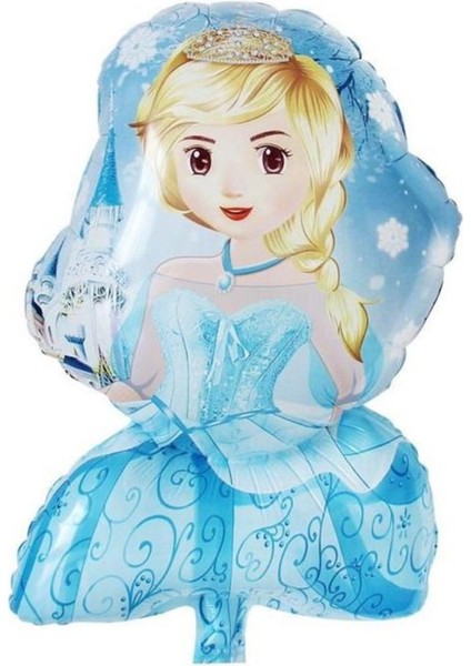 Kız Çocukları Için Kar Tanesi Prensesi Folyo Balonu