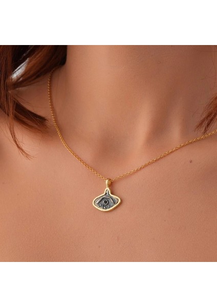 925 Ayar Gümüş Göz Kolyesi modelleri