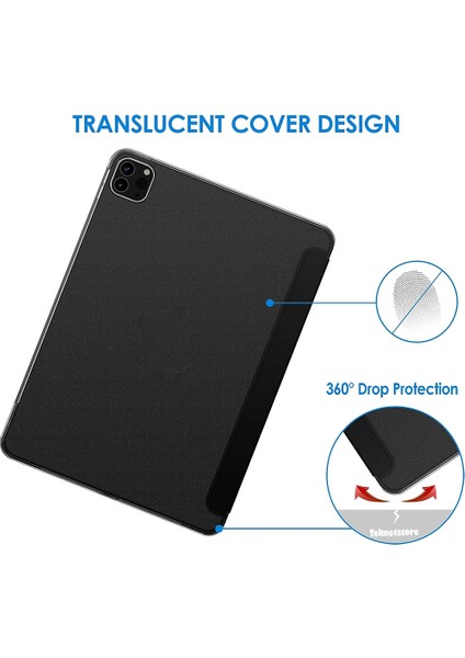 iPad PRO13 Inç 2024 M4 Kılıf Flip Smart Standlı Akıllı Kılıf Smart Cover Case