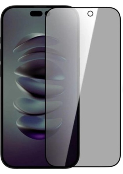 Apple iPhone 15 Pro Max Uyumlu Hayalet Full Cam Koruyucu (Siyah) NT-102956