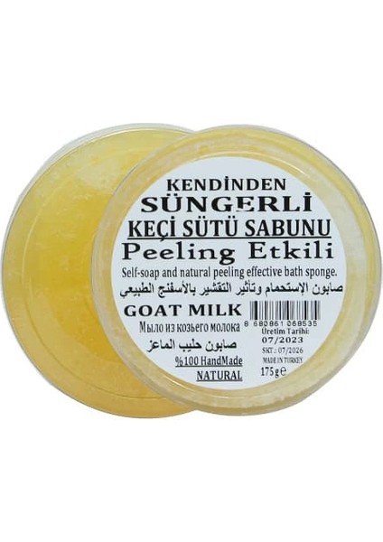 Süngerli Sabun Keçi Sütü modelleri