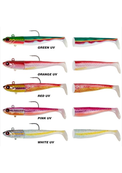 Seabor Deep Fake 200GR 2+1 Silikon Yem Orange Uv fiyatları