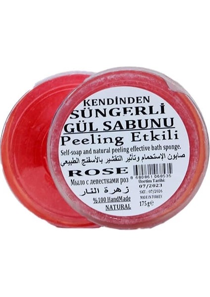 Süngerli Sabun Gül modelleri