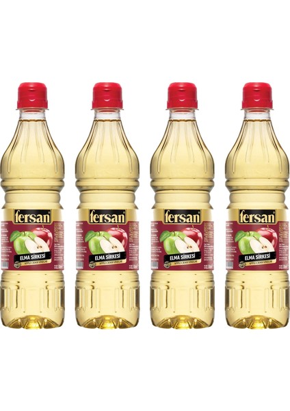 Elma Sirkesi 500 ml Pet x 4 Adet