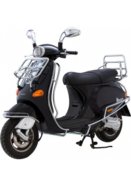 Vespa ET2-ET4 Arka Taşıma Demiri (Katlanır) *Krom* / CUPPINI