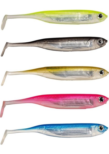 Real Fish 10CM Lrf Silikon Suni Yem 5AD