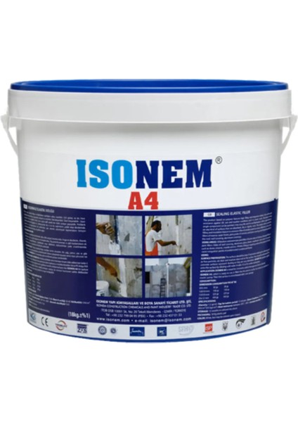 Isonem A4 Sızdırmaz Elastik Dolgu